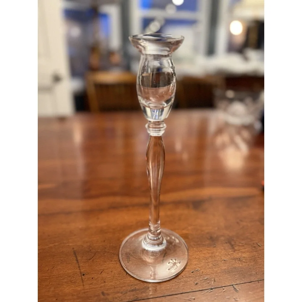 Mikasa Ballet Candle Stick Holder Austrian Crystal 9